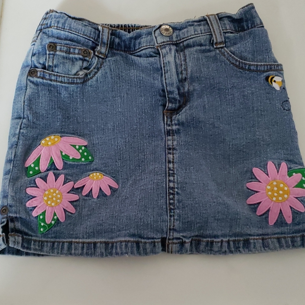 Denim Skort